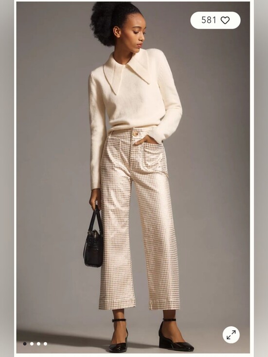Maeve Pants - NWOT🚨 Maeve Colette High-Rise Wide-Leg Cropped Jeans
